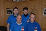 von links  Claus Hermann Franz Walter