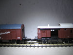 Farbvergleich: links Scholz/Westmodell; rechts Märklin Pwg aus Packung