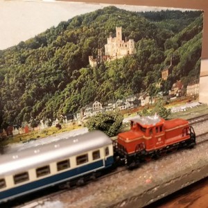 zum Namen waren wir dann am Rhein auch unterwegs