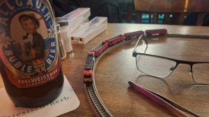 Analog war auch die EuroSprinter Lok im Einsatz