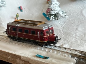 Schweineschnäutzchen im Schnee! Zumindest optisch eine kleine Abkühlung an diesem heißen Tag
