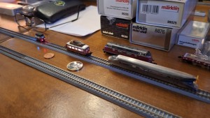 Digitaler Bully auf Schienen MIT Rücklicht !!!