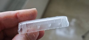 b. shell printed: other side