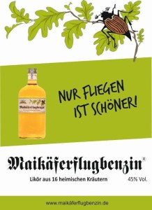Maikäferplakat Nur fliegen ist schöner.jpg