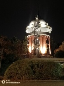 Der alte Wasserturm ist jetzt Observatorium