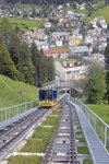 Die Standseilbahn zur Schatzalp in Davos