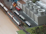 Feuerwehr im Chemiewerk