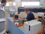 Gerhard bei der Arbeit