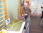 die Kindereisenbahn, verusachte viel leuchtende Augen :-)