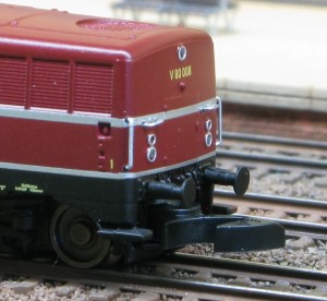V80 mit Kurzkupplung