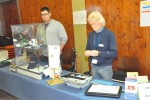 Heribert und Basdi am Empfang