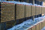 stark verkleinerter Ausschnitt unserer Blockstreckenverkabelung