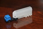 Ein Innenlader für Glas- oder Betonteiletransport ...
