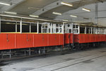 Beruhigend zu wissen, dass es noch in der Remise ein paar Wagen für unsere Weiterfahrt gab!