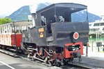 Habs doch gesagt, wir kommen wieder.<br />Unser kleiner Zug stand nach einer Seenrundfahrt zur Abfahrt bereit.