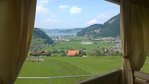Aussicht vom Wagen rüber nach Luzern/Kriens